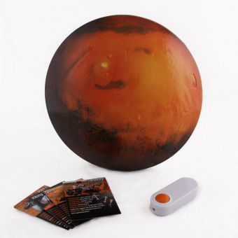 Настенный светильник "Марс" с реалистичной поверхностью
